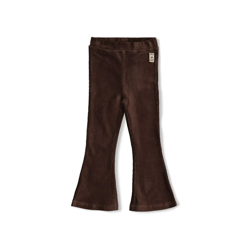 Jubel-Gerippte Schlaghose Samt - City Chic