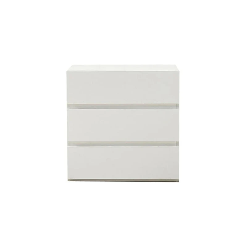 White / Black Storage Chest 16" W Vertical Lingerie Chest for Bedroom