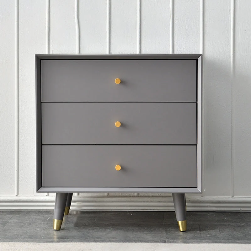 Modern Solid Wood Storage Chest Bedroom 16" D Storage Chest Dresser with Drawers