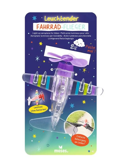 Leuchtender Fahrrad-Flieger