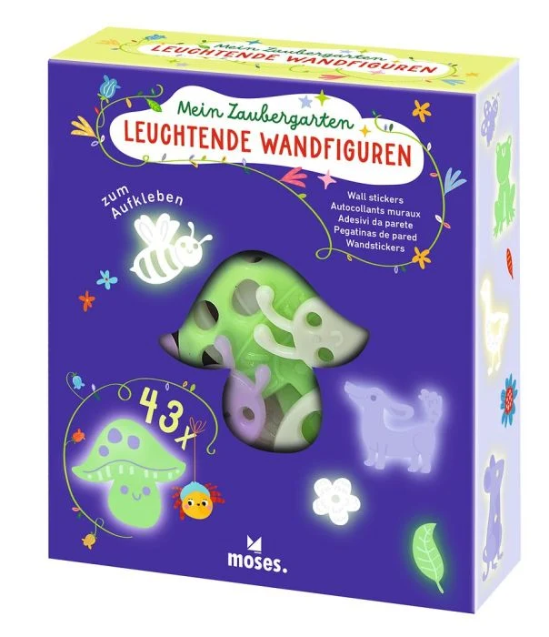 Mein Zaubergarten Leuchtende Wandfiguren
