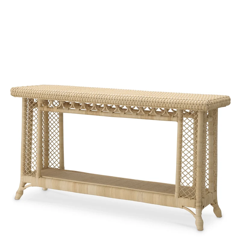 Eichholtz Konsolentisch Saba – Natur-Rattan