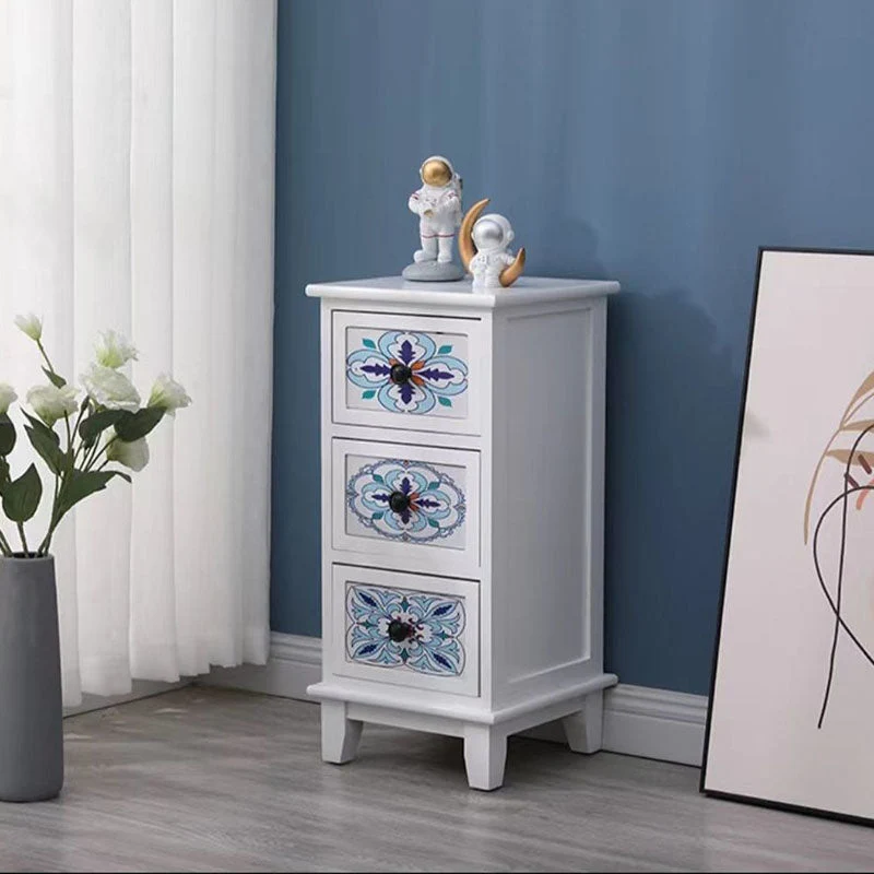 Contemporary Storage Chest Solid Wood Bedroom Storage Chest Dresser