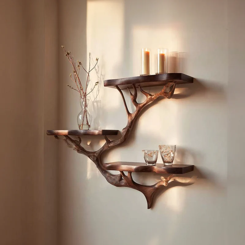 Rustic Floating Shelf Bedroom Or Living Room SINLKIFL118