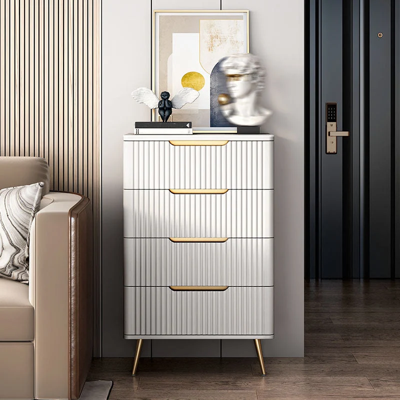 15.75-inch Height Dresser Glam Storage Chest with 4/5 Drawers