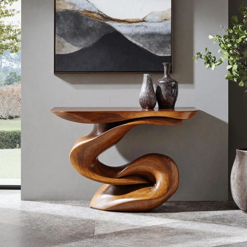 Handcrafted Accent Table Furniture Decor SILDTTNCS203