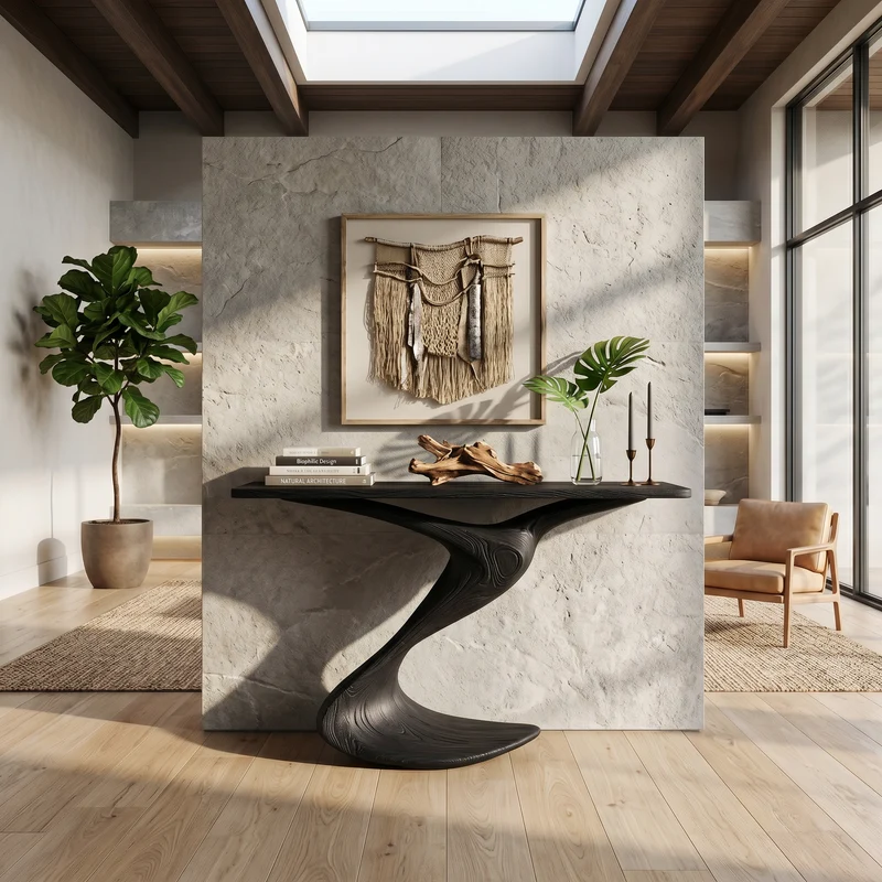 Rustic Console Table Entryway Design SILDTTNCS211