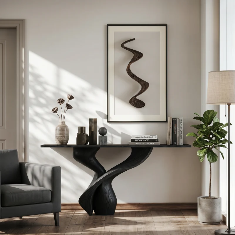 Rustic Console Table Inspiration Entryway Design SILDTTRCS232