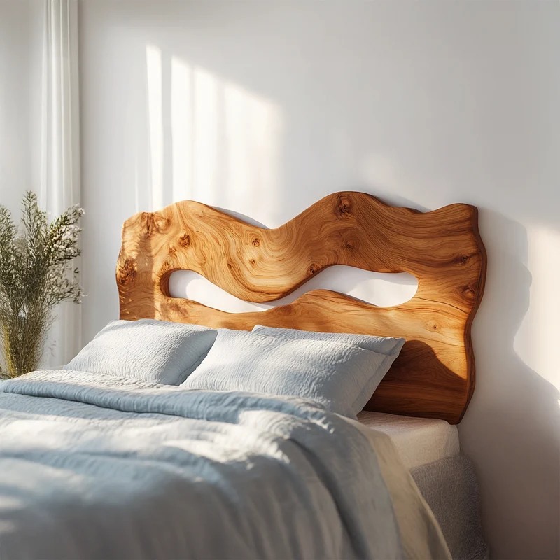 Rustic Accent Headboard For Bedroom And Resting Space SINLSADH029