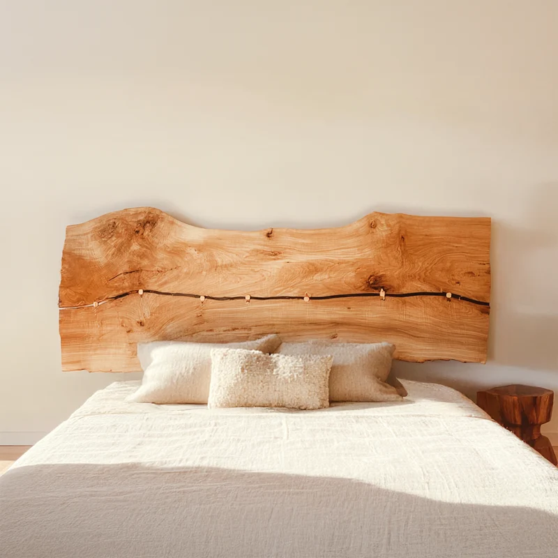 Rustic Wall Mounted Headboard For Bedroom And Home Space SINLSADH028
