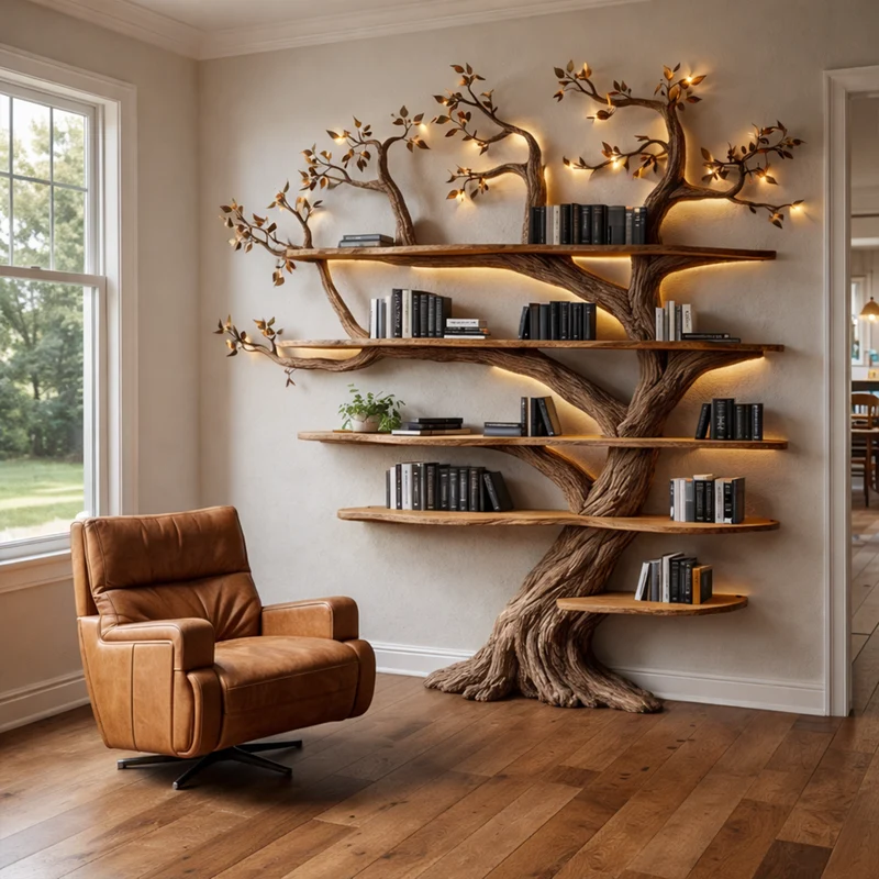 Handcrafted Living Room Interior Sculptural Wall Statement Design SINLKITB688