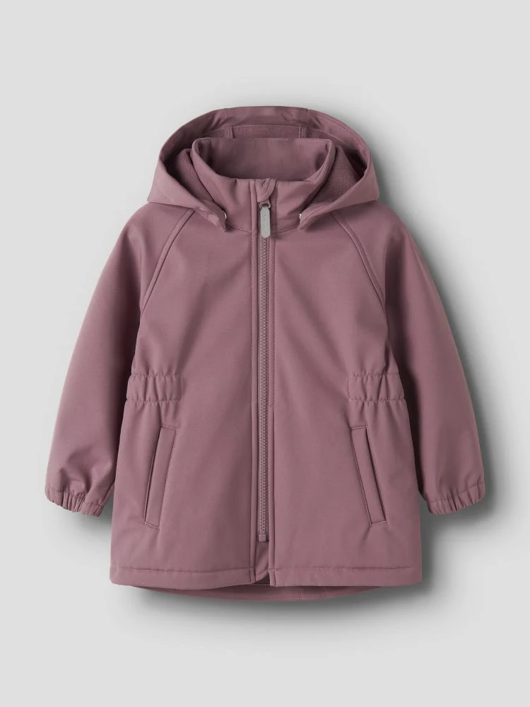 Nameit-JACKET SOFTSHELL MAGIC - Wistful Mauve