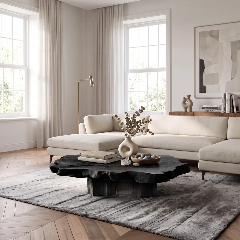Handcrafted Coffee Table For Unique Living Room SILDTTRCF006