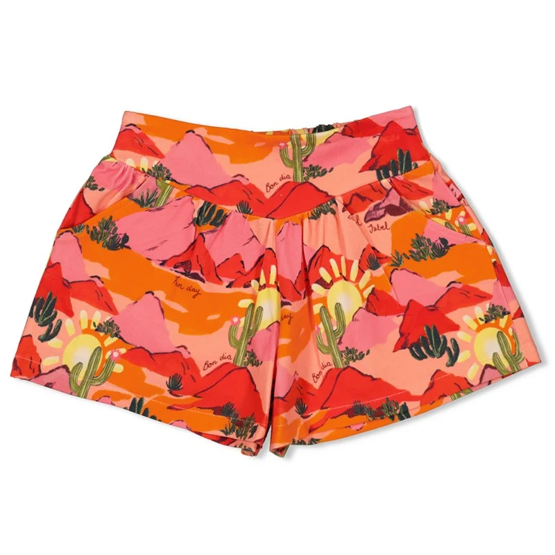 Jubel-Short AOP - Salsa Sunset-Lachs