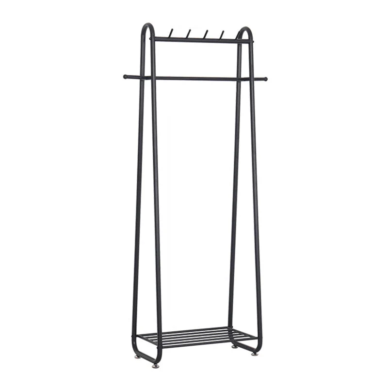 Metal Entryway Kit, Hooks and Hanging Rail Metal Coat Hanger