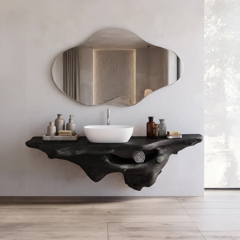 Farmhouse Bathroom Vanity For Renovation SILDTTRBAS002