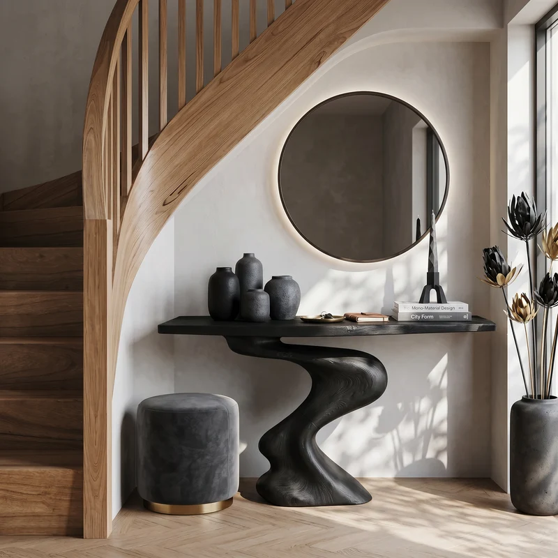 Handcrafted Modern Console Table Furniture Decor SILDTTRCS224