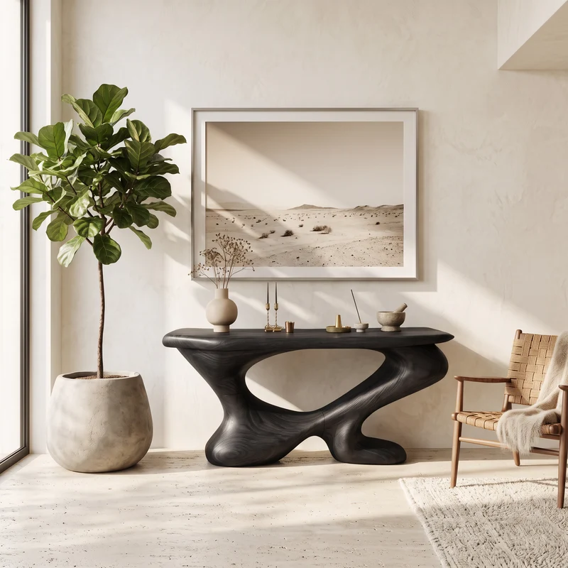 Farmhouse Chic Console Table Entryway Decor SILDTTNCS221