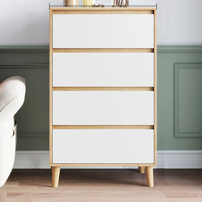 Contemporary Bedroom Chest 16" Wide Storage Chest with Drawers