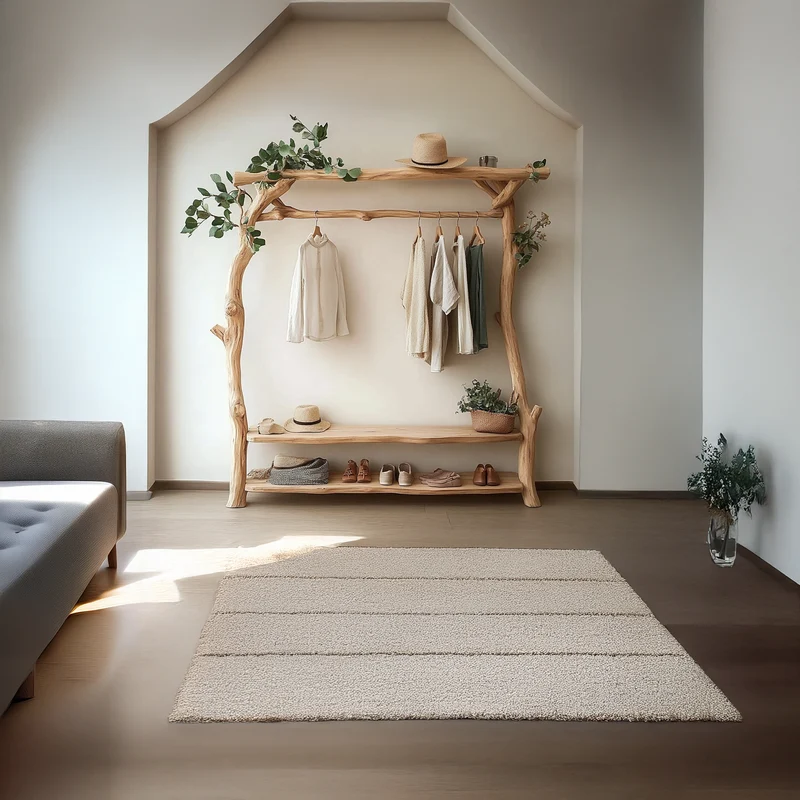 Handcrafted Hanging Shelf Vintage Style Decor Clothes Room Gift SINLTB146