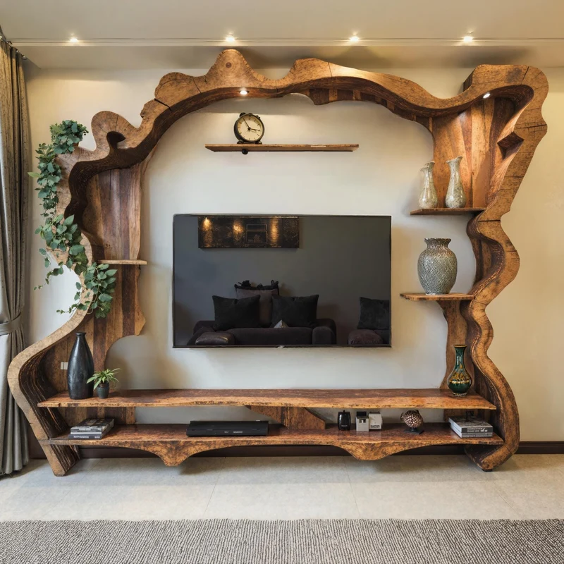 Rustic Wall Decor And Large Wooden Art For Living Room And Bedroom Decor SITHTVC001