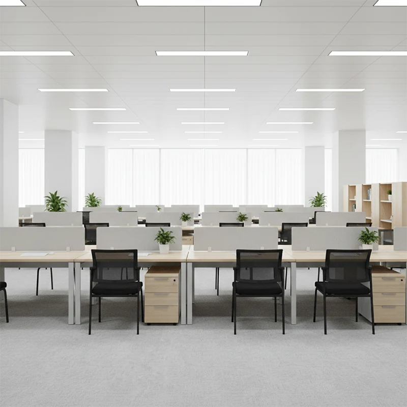 Modern Minimalist Heavy-Duty Meeting Room Chair With Breathable Backrest - Molded Foam Seat Desk Chair For Home Office