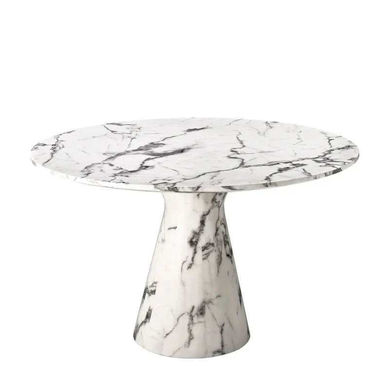 Eichholtz Esstisch Turner White faux marble