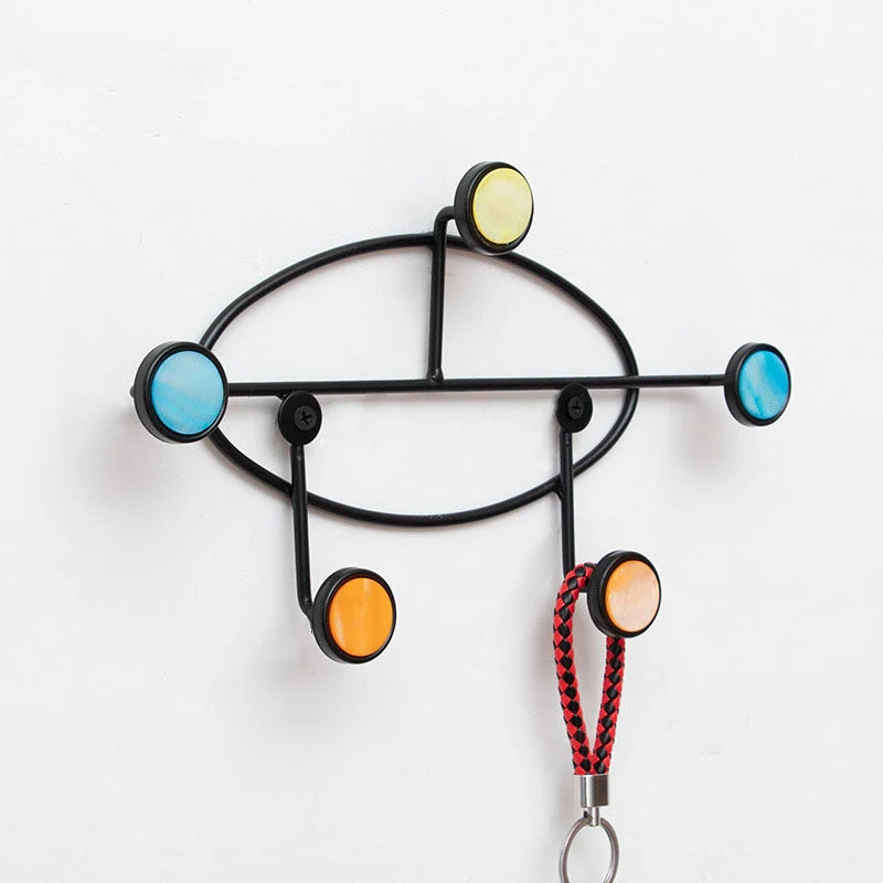 Modern Style Minimalist Coat Hanger Home Wall Hanging Metal Coat Rack