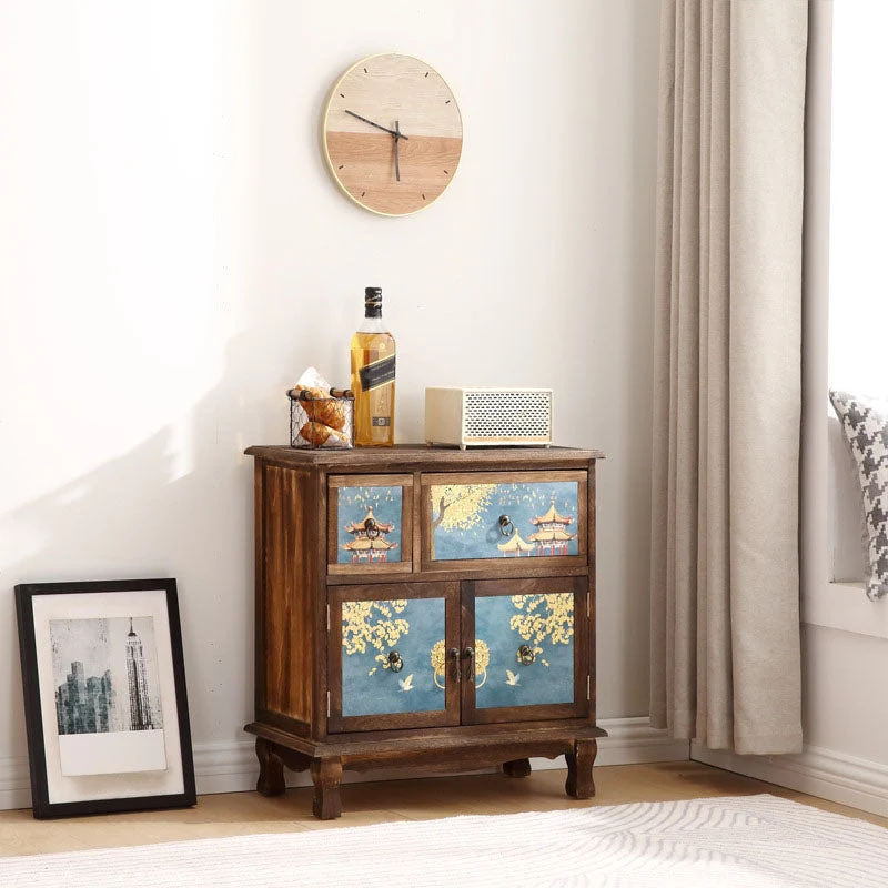 11.81-inch Width Storage Chest Traditional Solid Wood Dresser