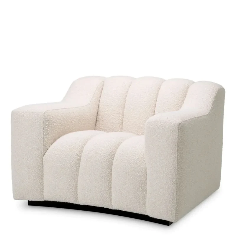 Eichholtz – Sessel Kelly (Bouclé Cream)