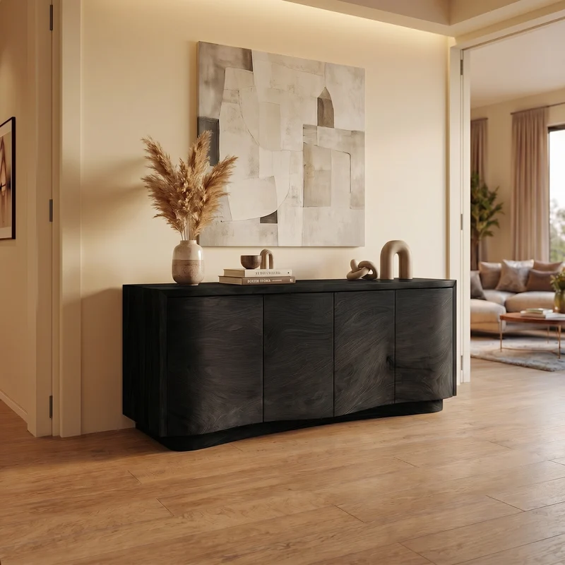Rustic Luxury Sideboard Cabinet Living Room Interior Decor SINLKISC323