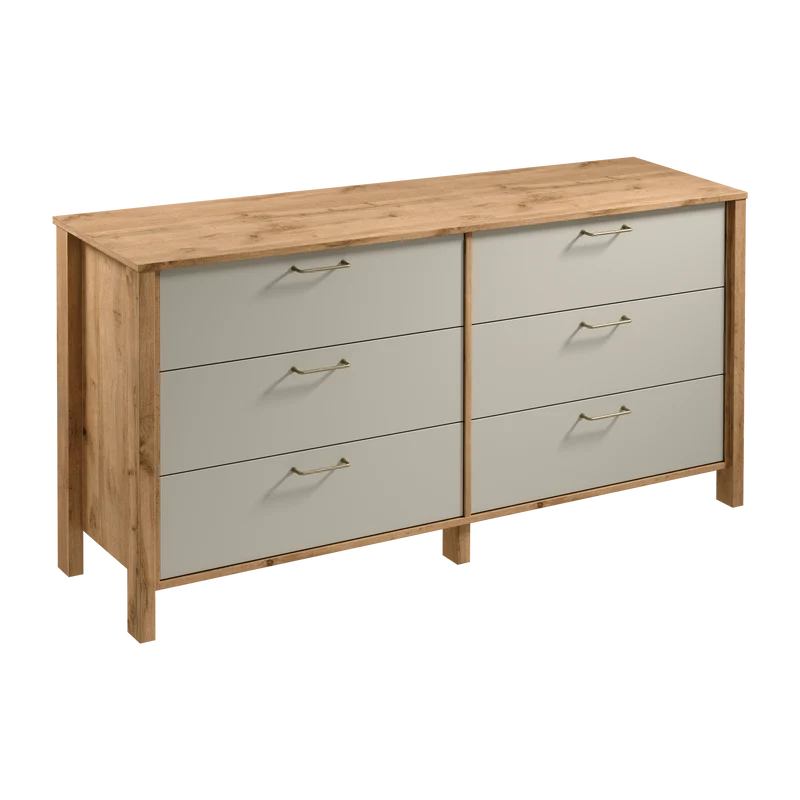 Velario Kommode Modern Stilvoll Geräumig – Sideboard mit 6 Schubladen