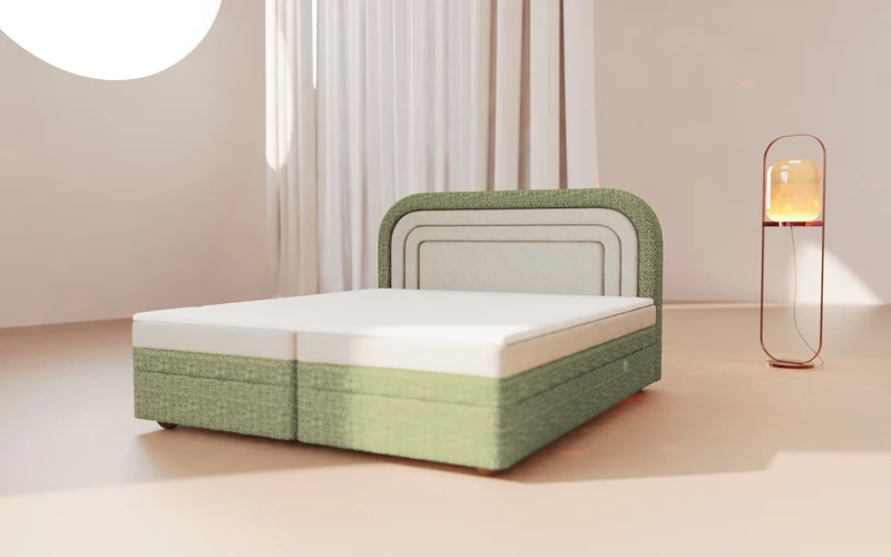 Boxbett – Bett 10 NEST – Aragon – Stilvolles Kopfteil als eleganter Blickfang
