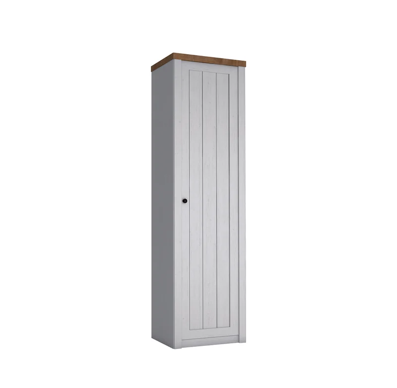 Portivo Kleiderschrank Einzeltür – Stilvoller, eleganter und platzsparender Schrank im skandinavischen Design