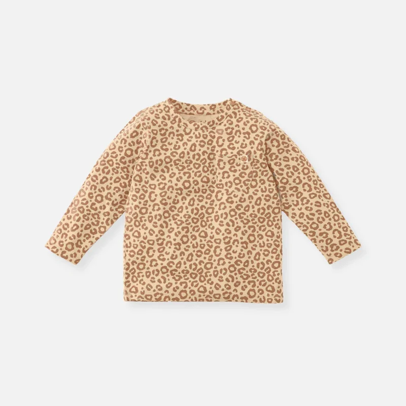 Cloby-UV longsleeve-Leopard Brown