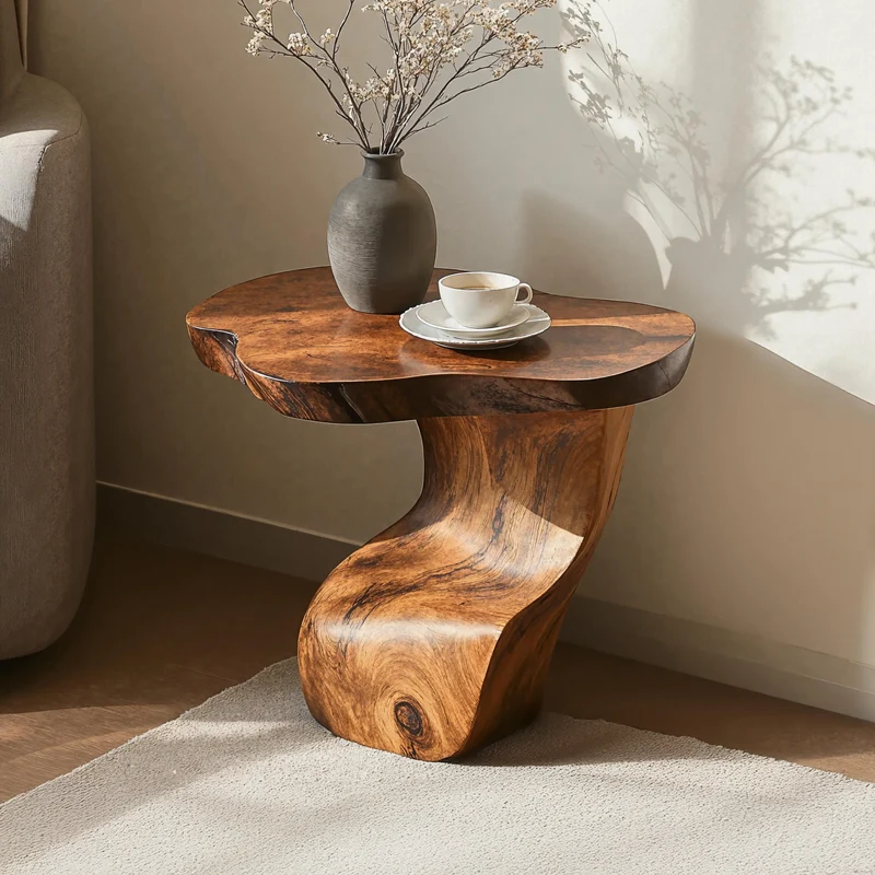 Modern Wood End Table For A Functional And Stylish Living Area SILDTEN117