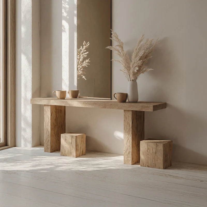 Woodworking Console Table Farmhouse SILDTCS022