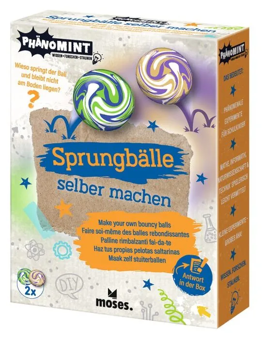 Moses-PhänoMINT Sprungbälle selber machen