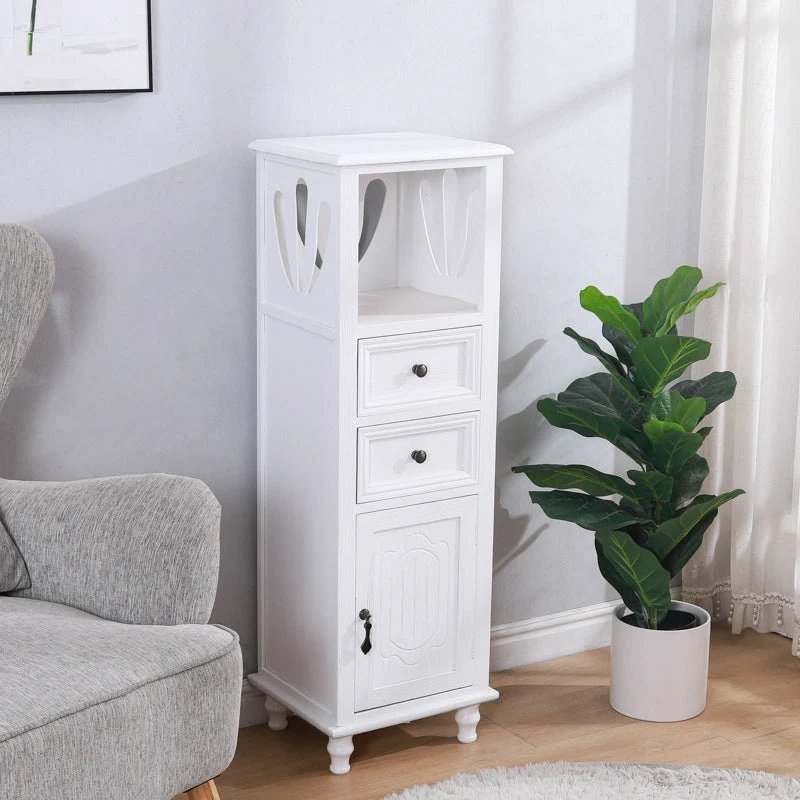 Nautical Bedroom Wooden Storage Chest Vertical 12" W Chest with Drawers