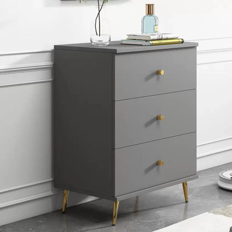 Glam Chest Bedroom Engineered Wood 16" Wide Storage Chest with Drawers