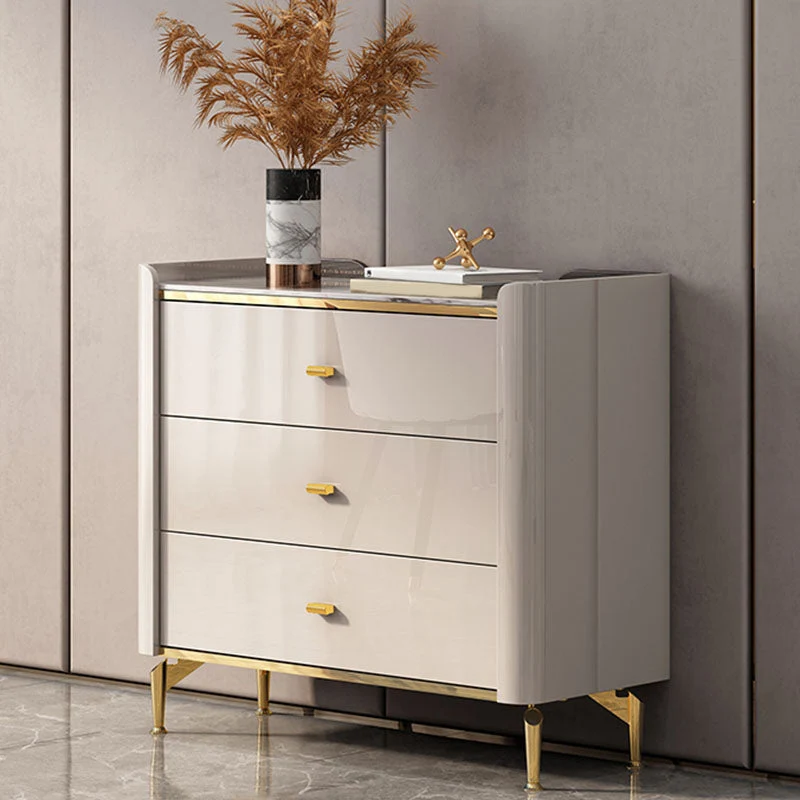 15.02-inch Width Storage Chest Ultra-Modern Stone Storage Chest Dresser