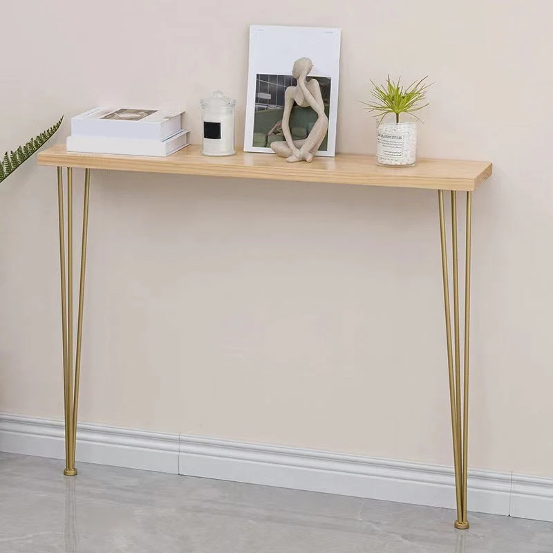 31.5 Inch Height Console Table Solid Wood Contemporary Console