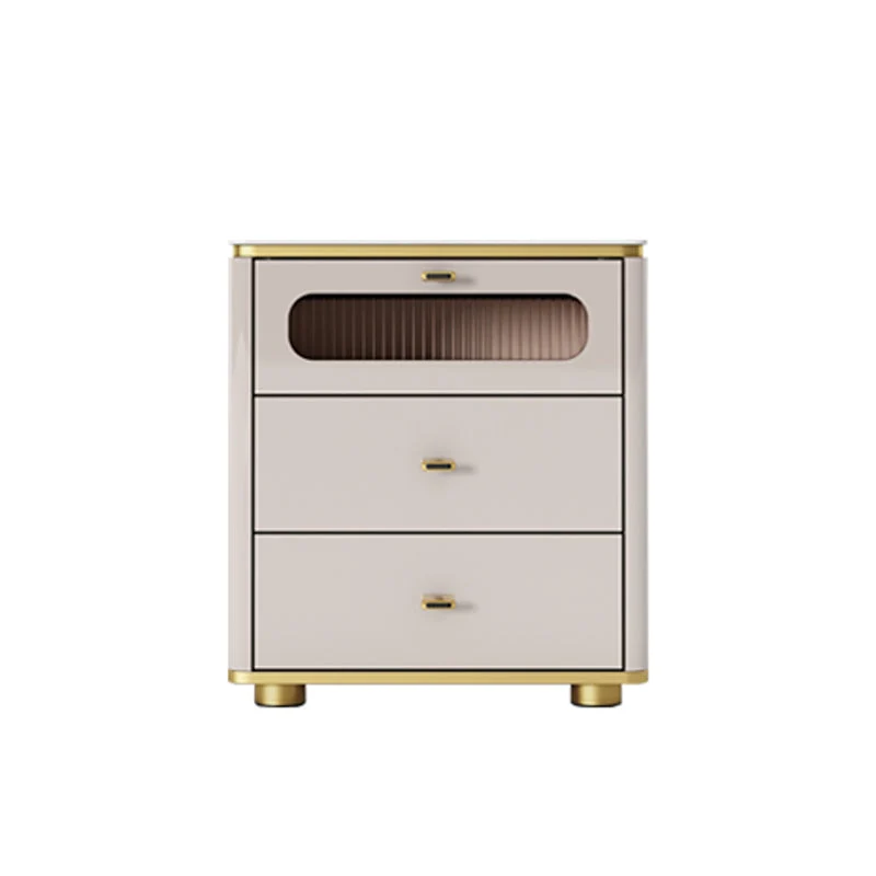Glam Storage Chest Dresser Stone Storage Chest with 3/4/5 Drawers