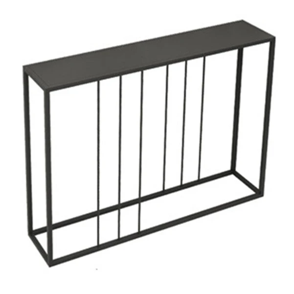 Modern Rectangle Console Table 31.5-inch Tall Iron Accent Table