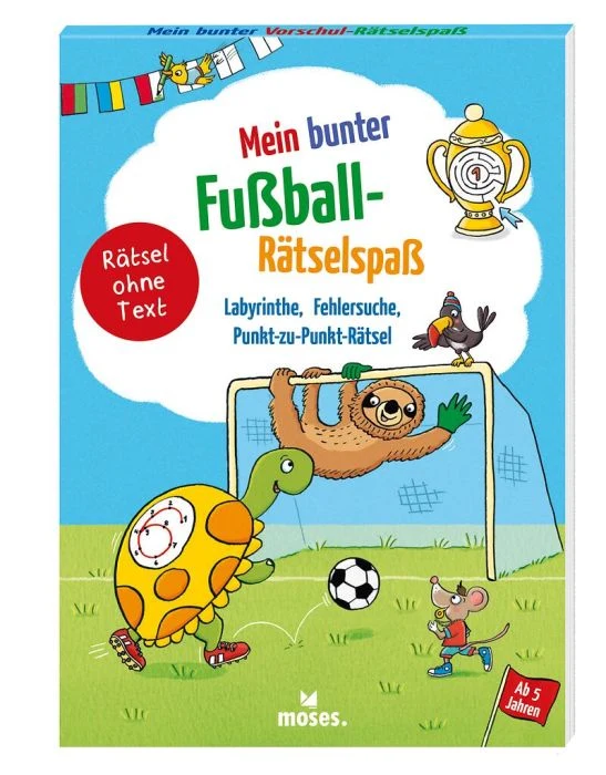 Moses-Mein bunter Fußball-Rätselspaß