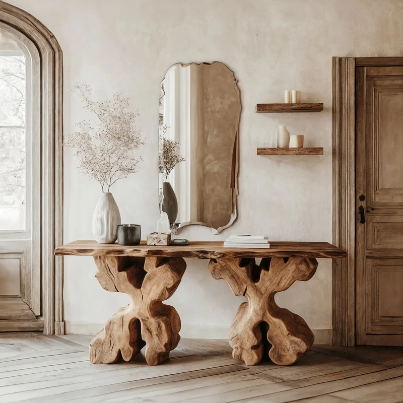 Living Edge Console Table SILDTCS032