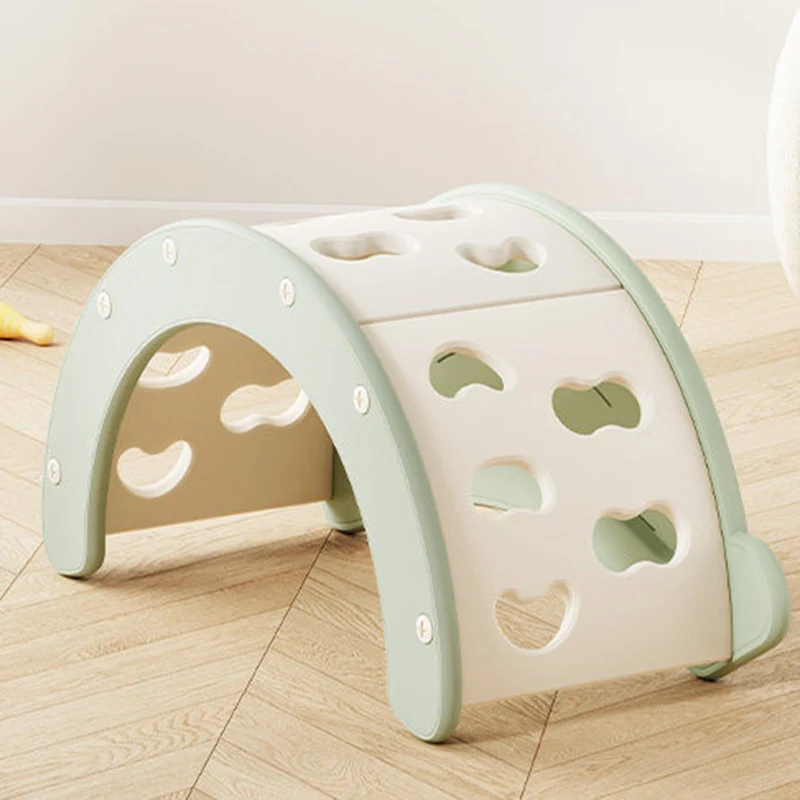 Modern Minimalist Eco-Friendly HDPE PP Cotton Banana-Shaped Kids Multifunctional Rocking Chair Backrest For Living Room
