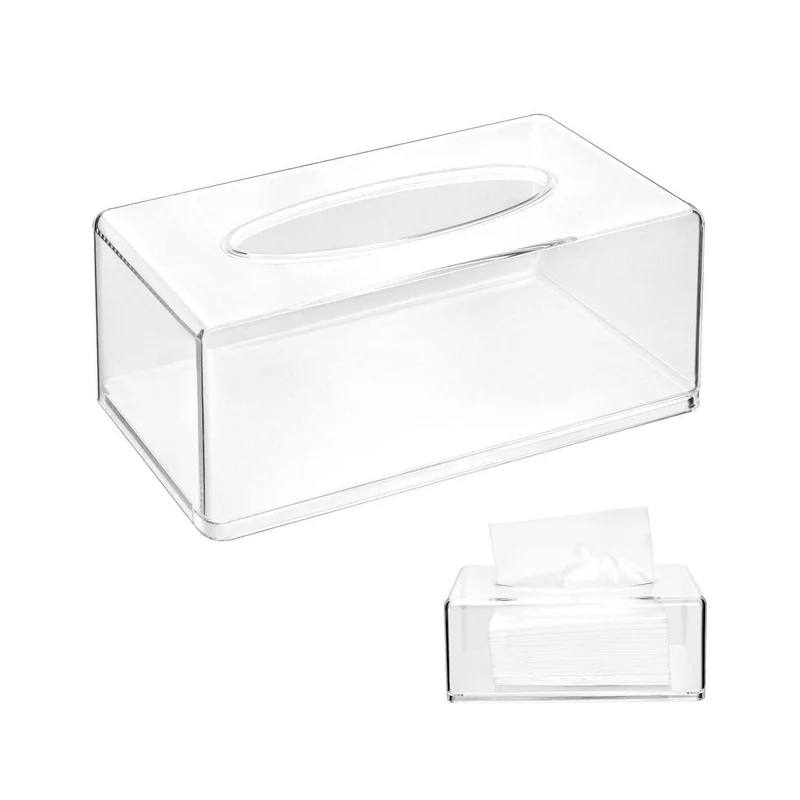 Acryl Taschentuchbox Transparent – Moderne Tissue Box für Schlafzimmer
