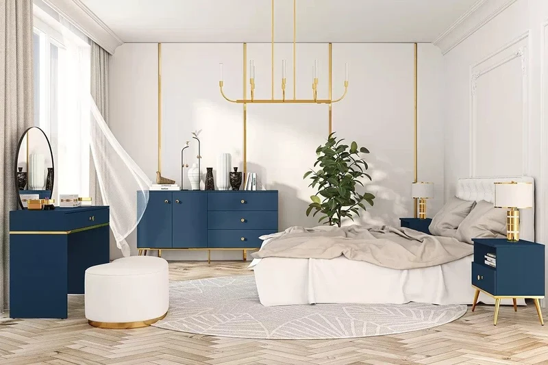 Schlafzimmer-Set – Naemo – Luxus mit einem Hauch von Raffinesse und Komfort.