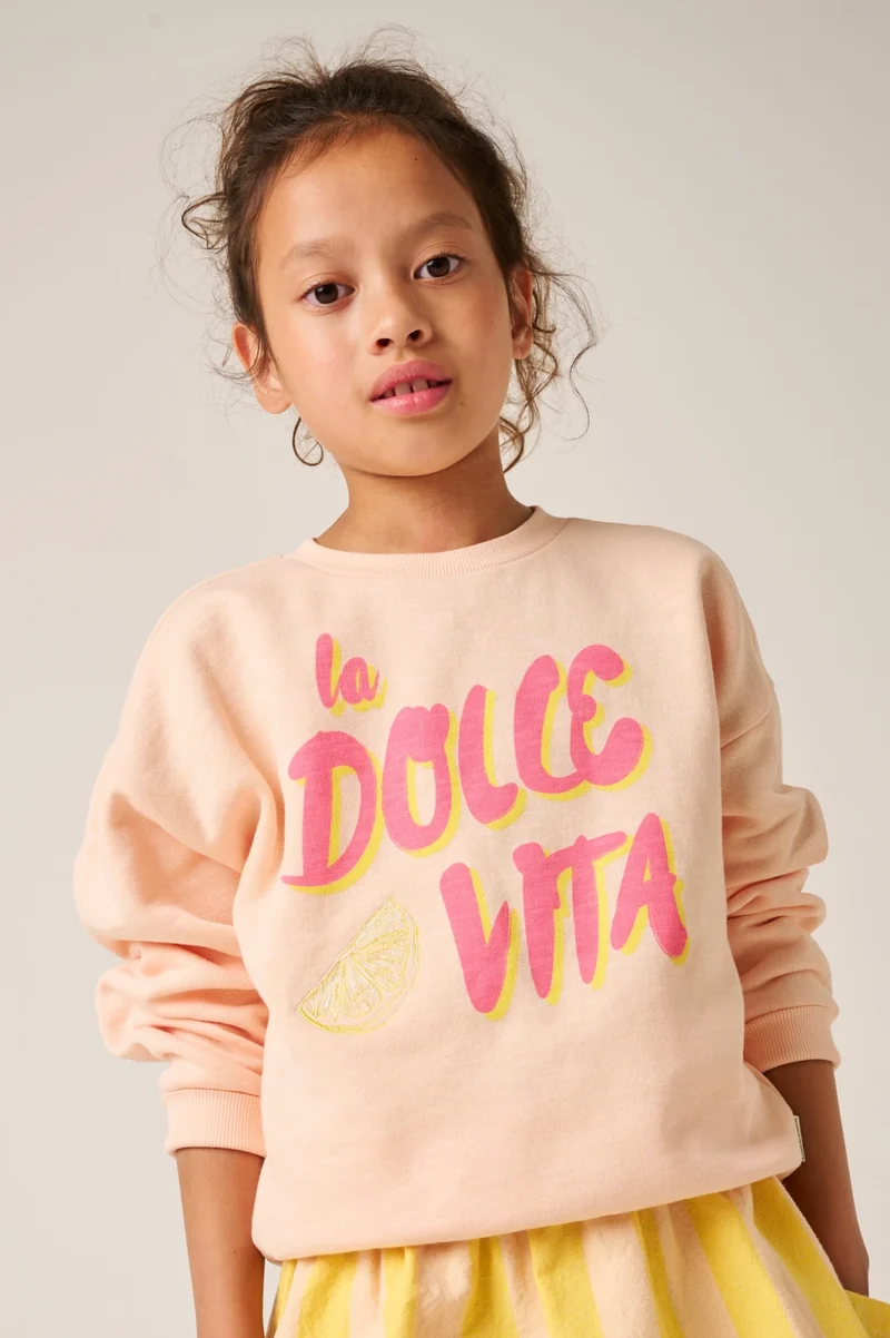 TND Bloom-Sweatshirt-Lys Beige